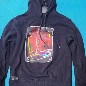 RJC Rebel James & Charli Sain Sinner  Black Graphic Hoodie Unisex Size M